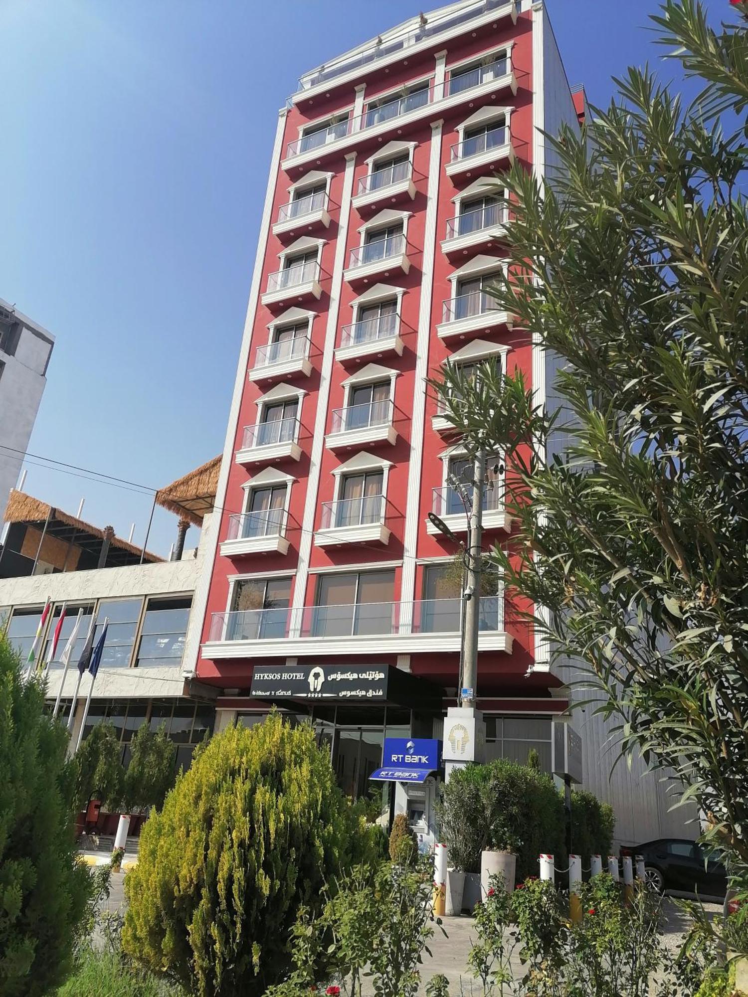 Hyksos Hotel Erbil Dış mekan fotoğraf
